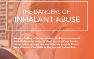 Infographic: Dangers of Freon and Inhalant Abuse